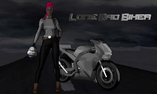 Lone Mad Biker