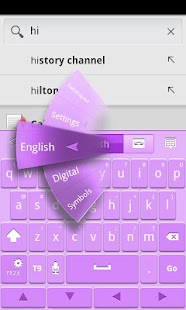 How to install Purple GO Keyboard Theme 1.0 unlimited apk for bluestacks