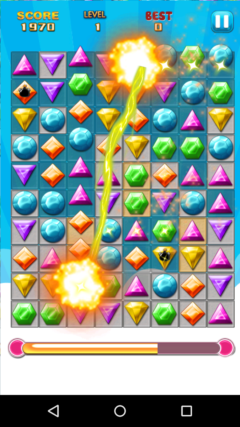 Galaxy Jewels Quest Screen 2