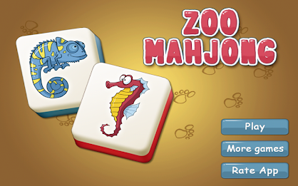 Zoo Mahjong HD poster 1