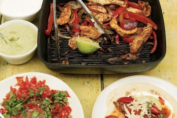 Chicken fajitas