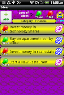 implementing ideas , myIdeas Screenshots 3