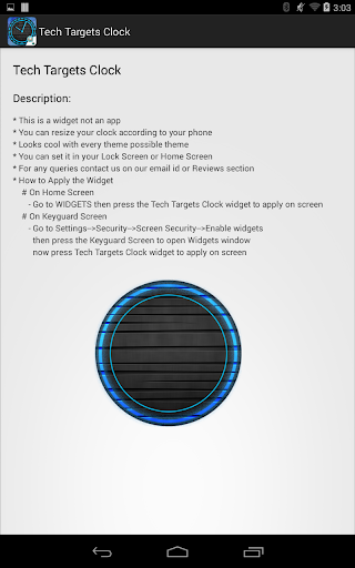 免費下載個人化APP|Tech Targets Clock Free Widget app開箱文|APP開箱王