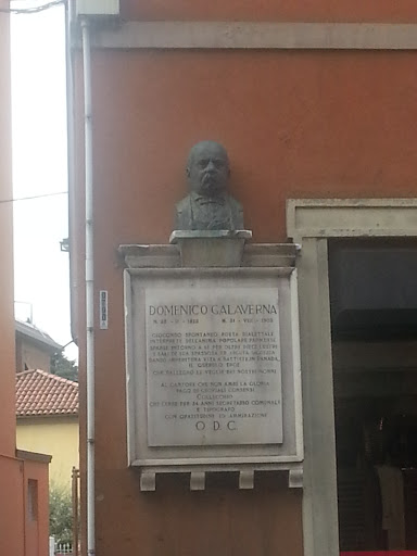 Busto a Domenico Galaverna