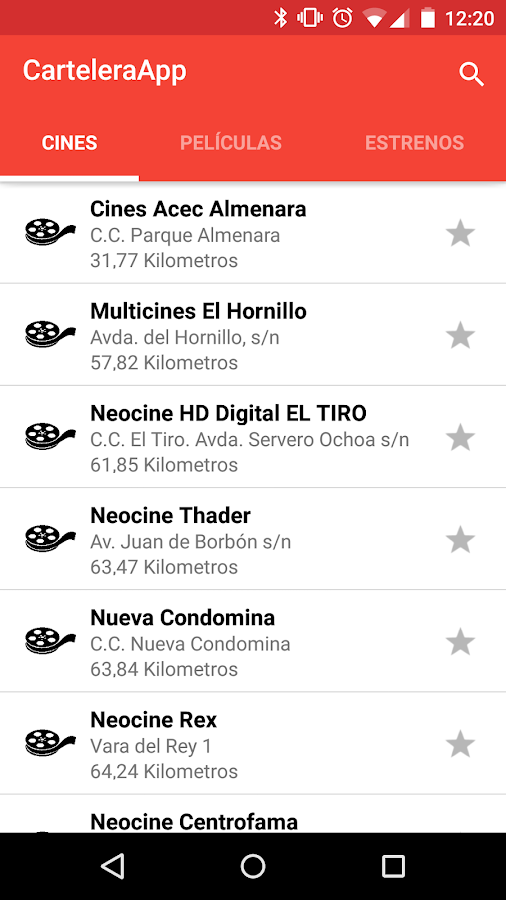    CarteleraApp Cine- screenshot  