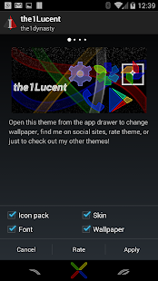 the1Lucent Icon Theme - screenshot thumbnail