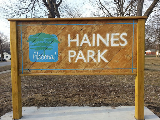 Haines Park Sign