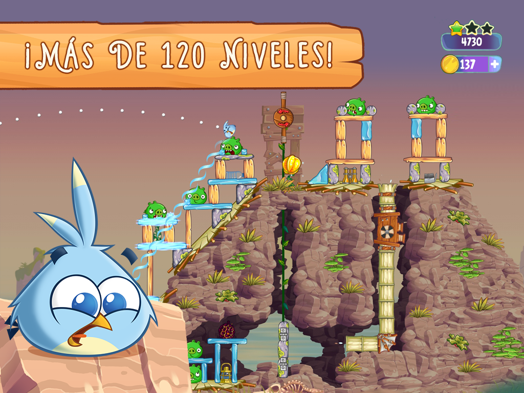 Angry Birds Stella - screenshot