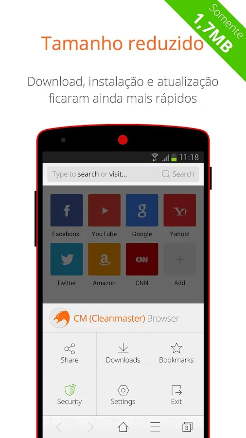 CM Browser - Fast & Secure - screenshot
