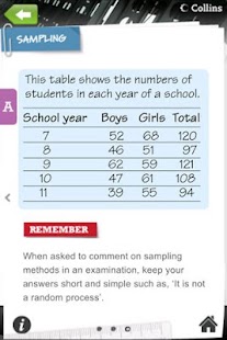 Collins Revision Statistics Screenshots 2