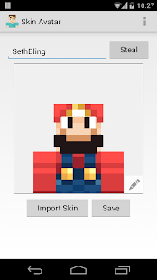 Skin Avatar for Minecraft - náhled
