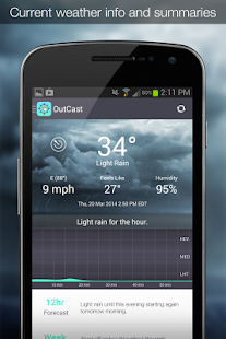 OutCast screenshot for Android
