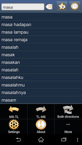 Malay Filipino dictionary