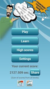 Hlavní Města Quiz - náhled