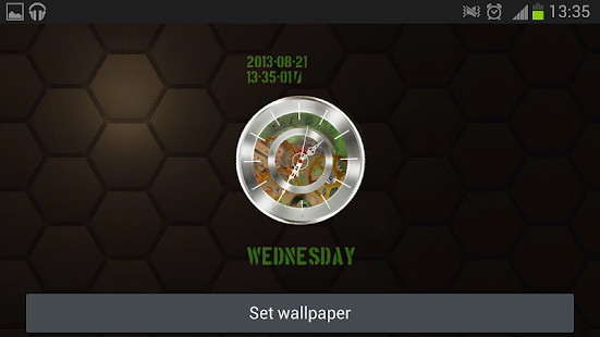 Clock HQ Live Wallpaper Free Screenshots 7