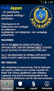 PolisAppen Screenshots 1