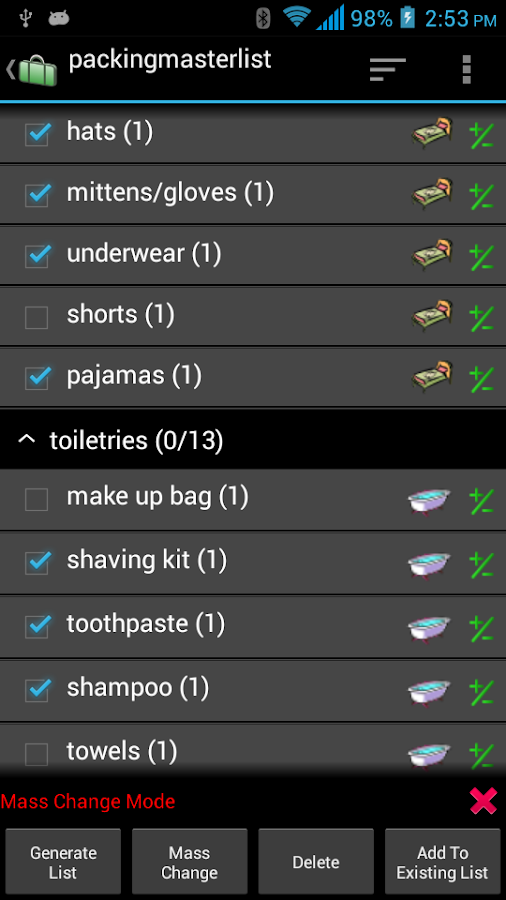 Packing List Android Apps on Google Play