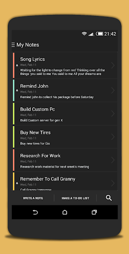 Quick Note - Notes To-Do Lists
