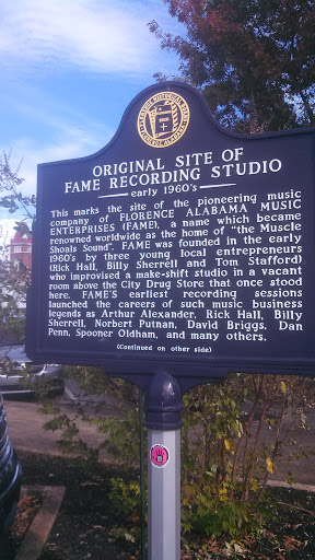 Original Site of Fame Recording Studio