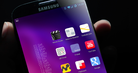 KitKat HD Launcher Theme icons - screenshot thumbnail