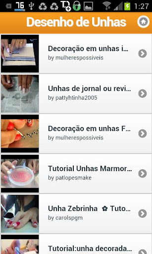 Desenhos de Unhas