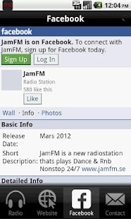 JamFM.se Screenshots 2