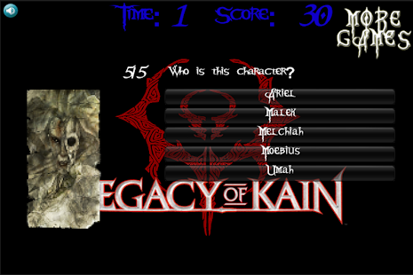 Legacy Of Kain Quiz ENGLISH