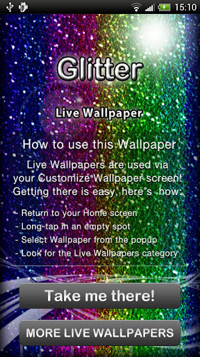 Glitter Live Wallpaper