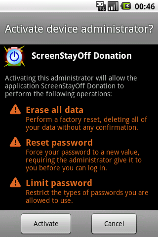 Screen Stay Off Donation