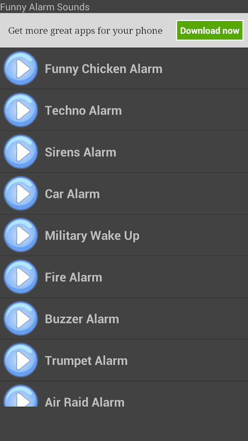 Funny Alarm Sounds Android Apps on Google Play