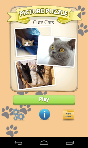 Picture Puzzle Cute Cats