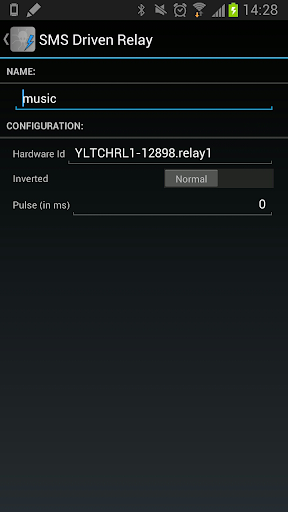 SMS Driven Relay