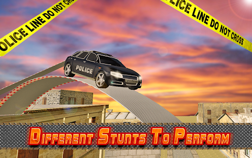   Police Roof Car Jump & Stunts- screenshot thumbnail   