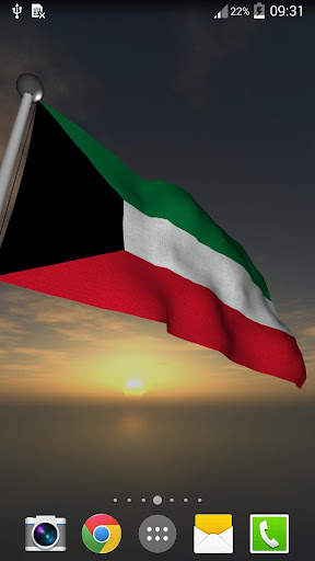 免費下載個人化APP|Kuwait Flag + LWP app開箱文|APP開箱王