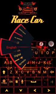 Free Car and Speed Keyboard Theme APK for Android