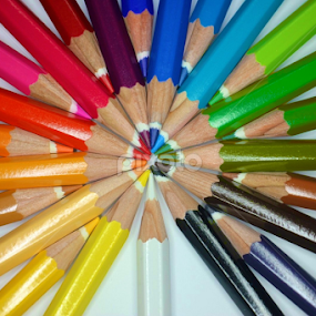 Crayons 1 by Erick Castro Alvarado - Artistic Objects Education Objects