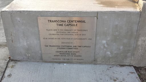 Transcona Centennial Time Capsule