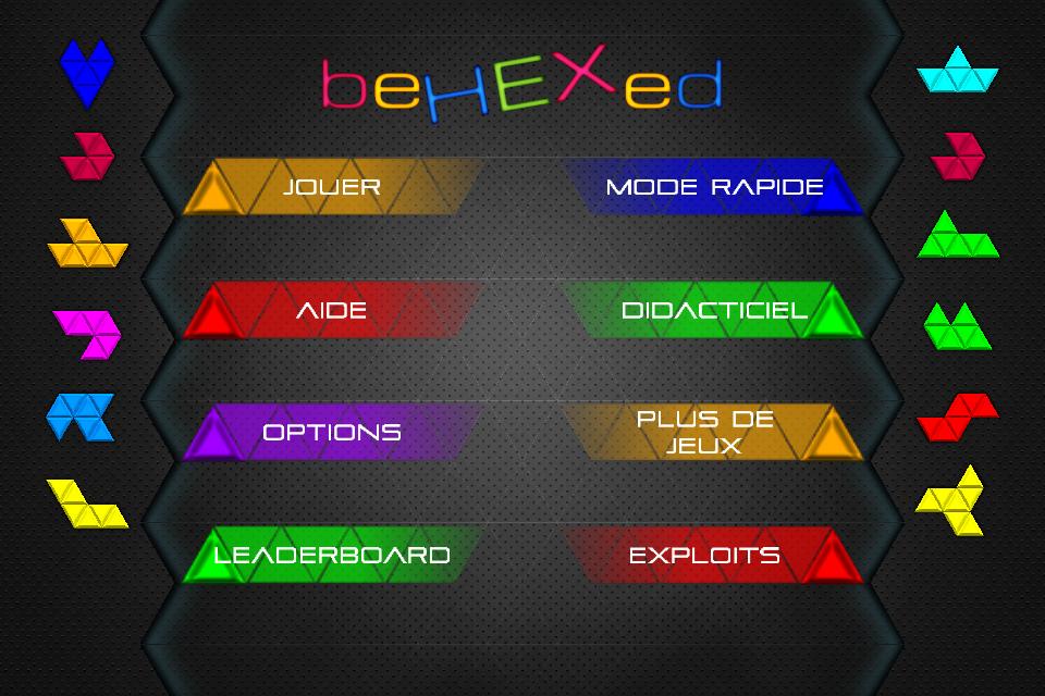 Android application beHEXed screenshort