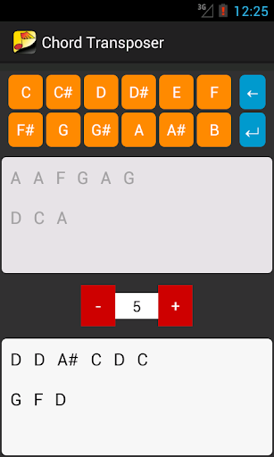 Chord Transposer