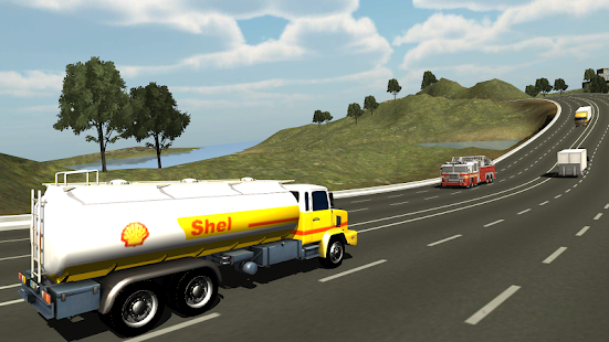  Now the truck can drive at the city street Download Aplikasi Truck Simulator 2014 Free apk gratis untuk Android