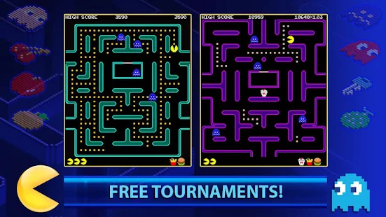 PAC-MAN +Tournaments - screenshot thumbnail