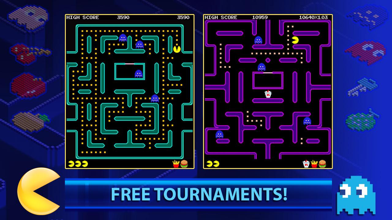 PAC-MAN +Tournaments - screenshot