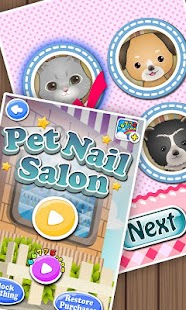 Pets Nail Salon - kids games