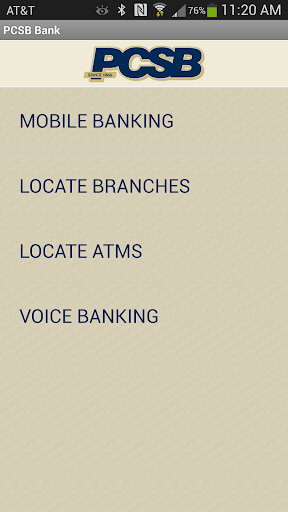 PCSB Bank Application