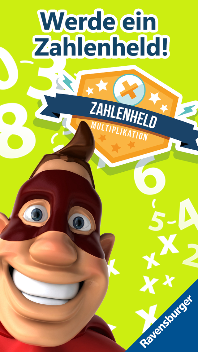 Android application Number Hero: Multiplication screenshort
