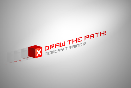 Draw the path : memory trainer