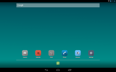 Shady Flat Apex Nova ADW Theme - screenshot thumbnail