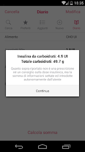 Insulin&Food Conta Carboidrati Screenshots 5
