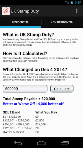 NEW UK Stamp Duty Calculator