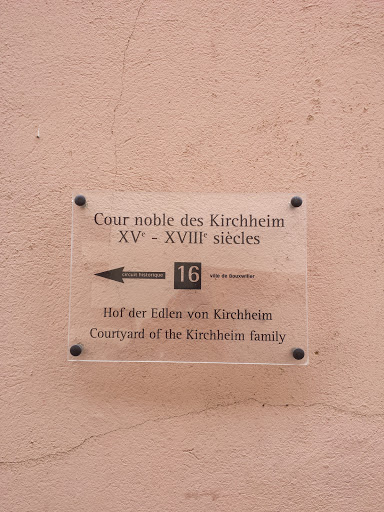 Cour Noble Des Kirchheim